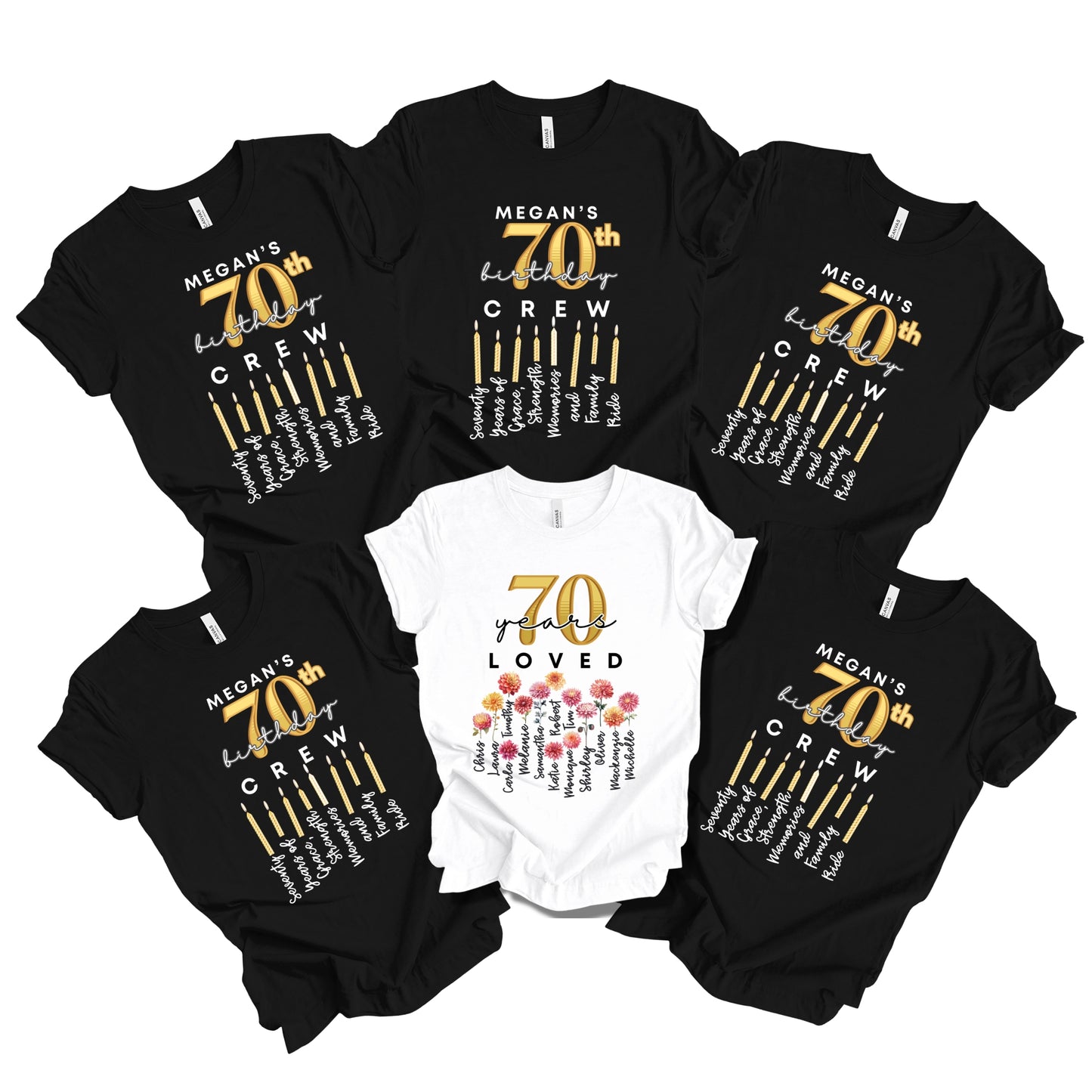 70 Years Loved - Gold