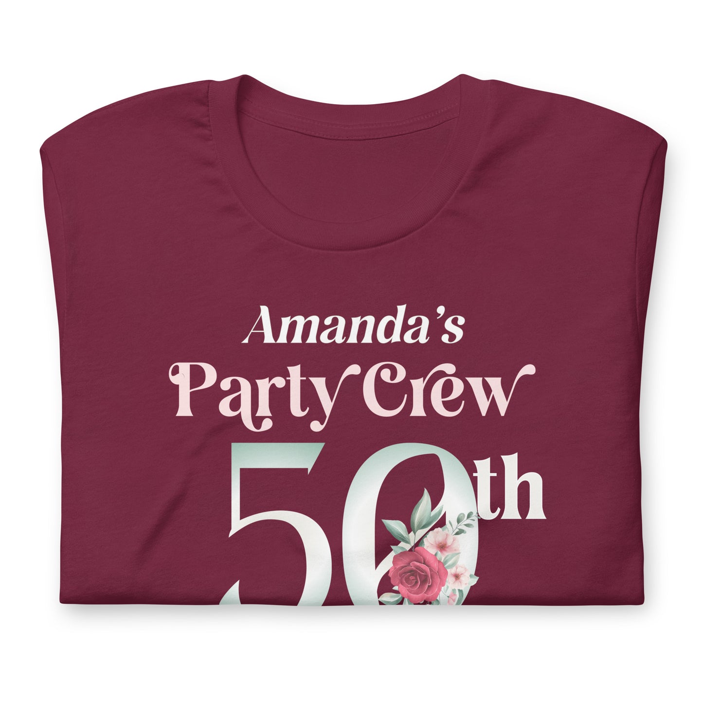 Embracing 50th - Maroon