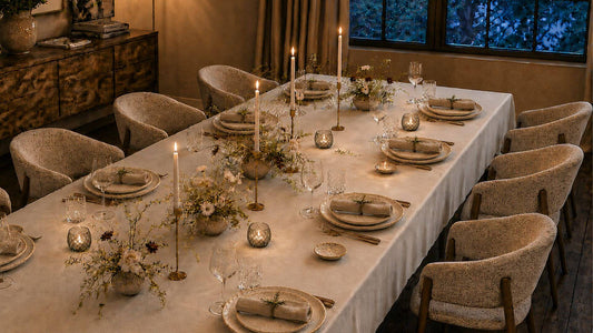 How to Plan a Birthday Dinner Table for 8–12 Guests