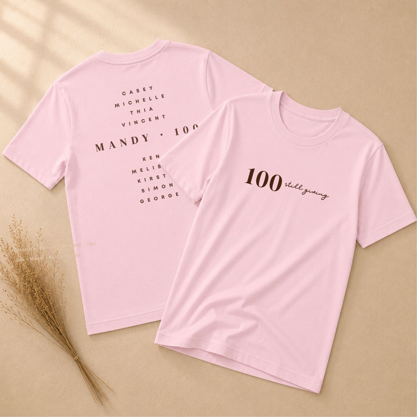 100 Still Giving - Celebrant