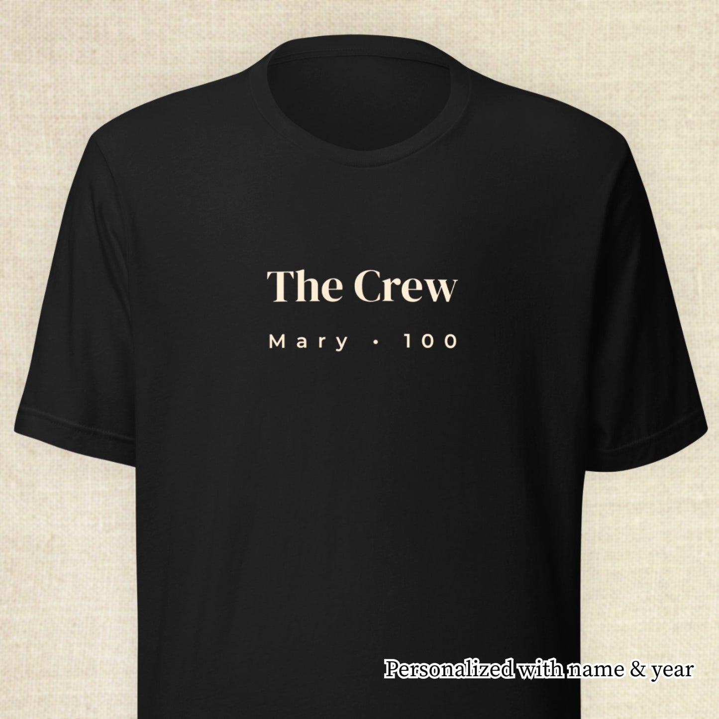 100 Years Loved - Crew Black
