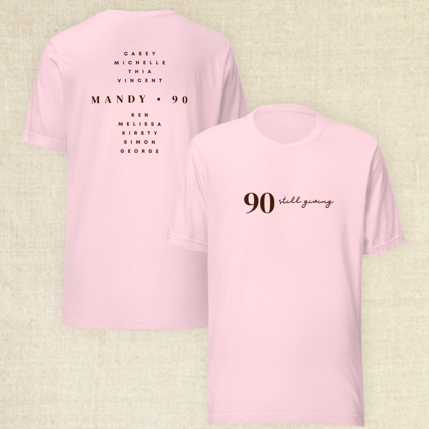 90 Still Giving - Celebrant Soft Pink