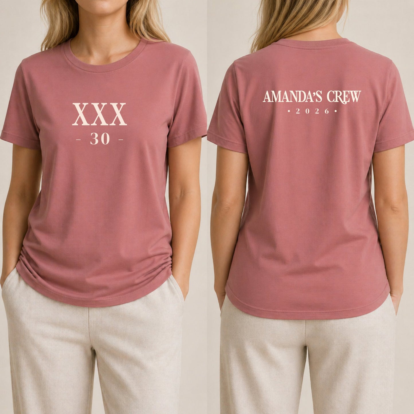 XXX 30 - Crew Mauve