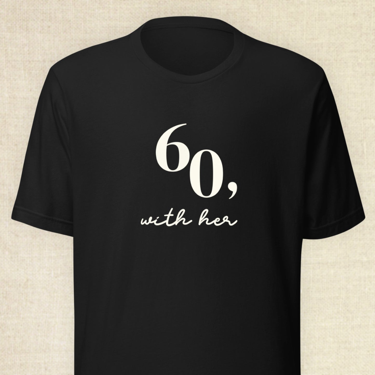 60 With Her - Crew Black
