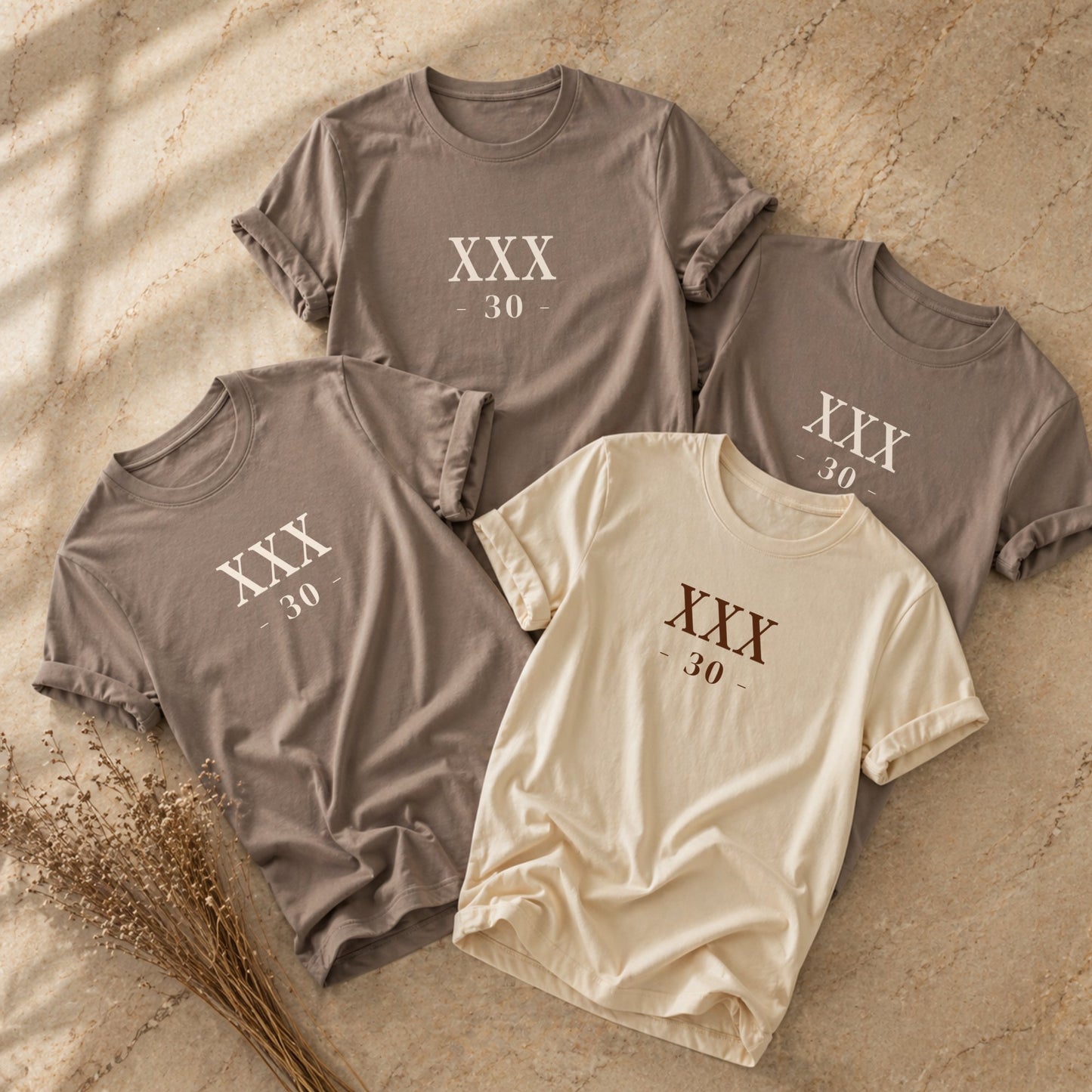 XXX 30 - Cream & Pebble Set Bundle