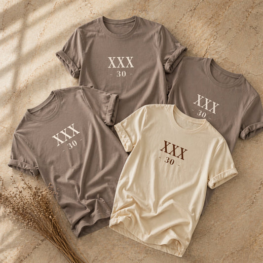 XXX 30 - Cream & Pebble Set Bundle