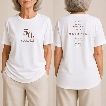 50 Perfected - Celebrant White