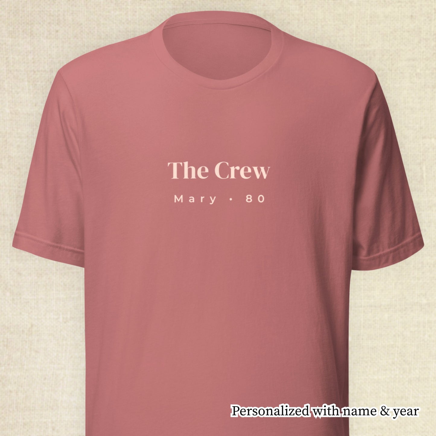 80 Years Loved - Crew Mauve