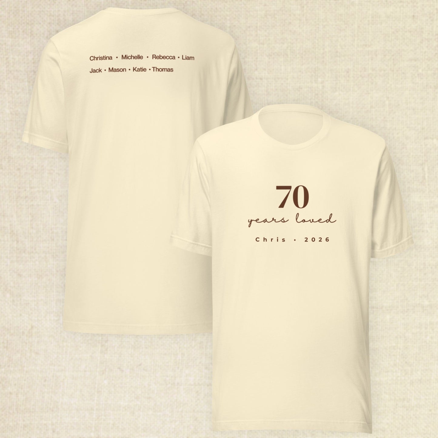 70 Years Loved Set - Soft Elegance