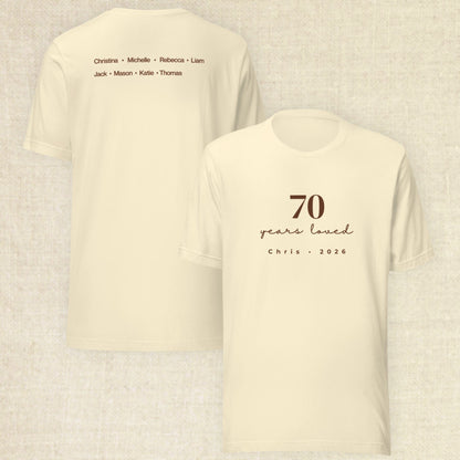 70 Years Loved Set - Soft Elegance