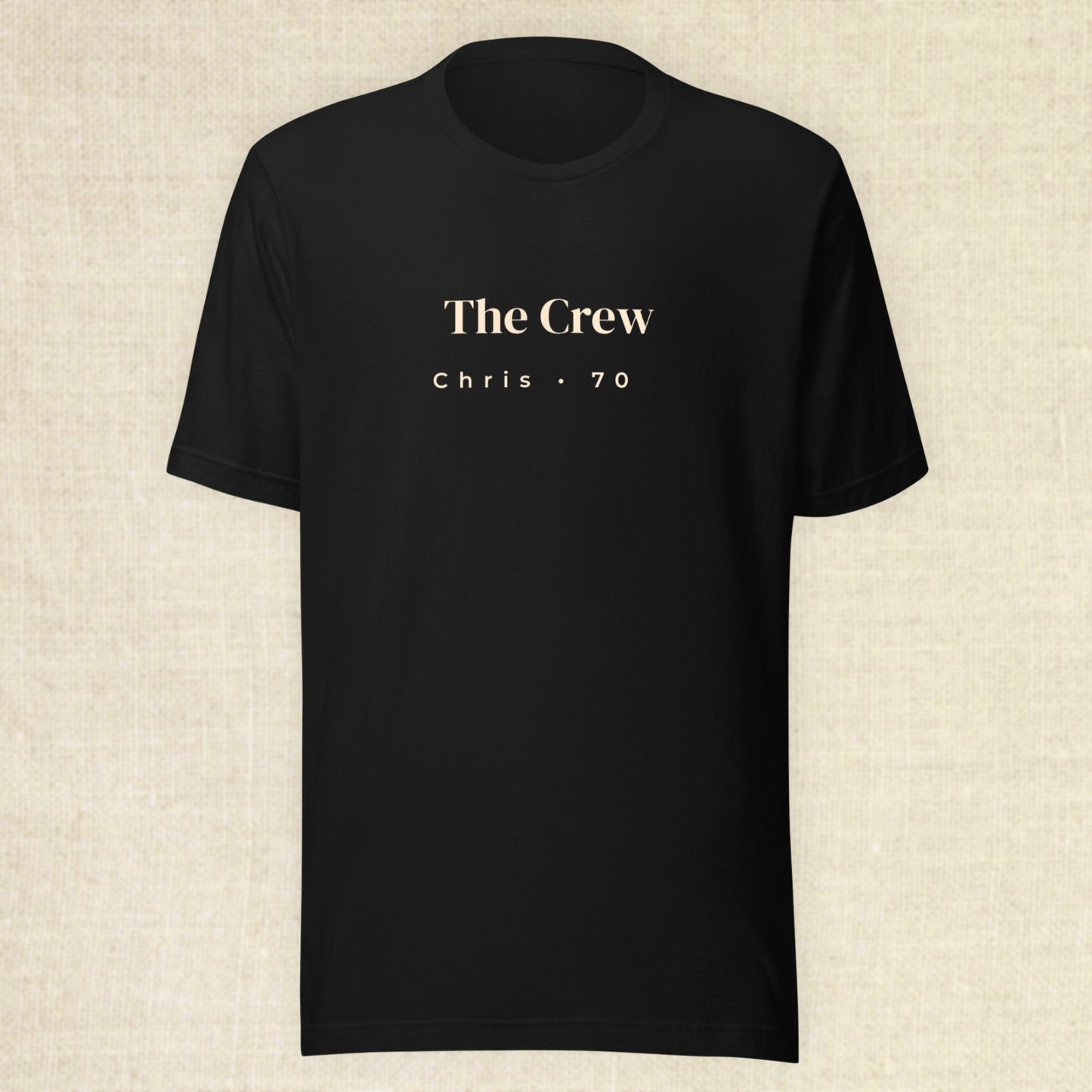 70 Years Loved - Crew Black