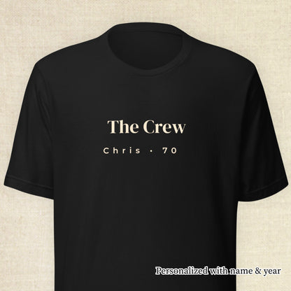 70 Years Loved - Crew Black