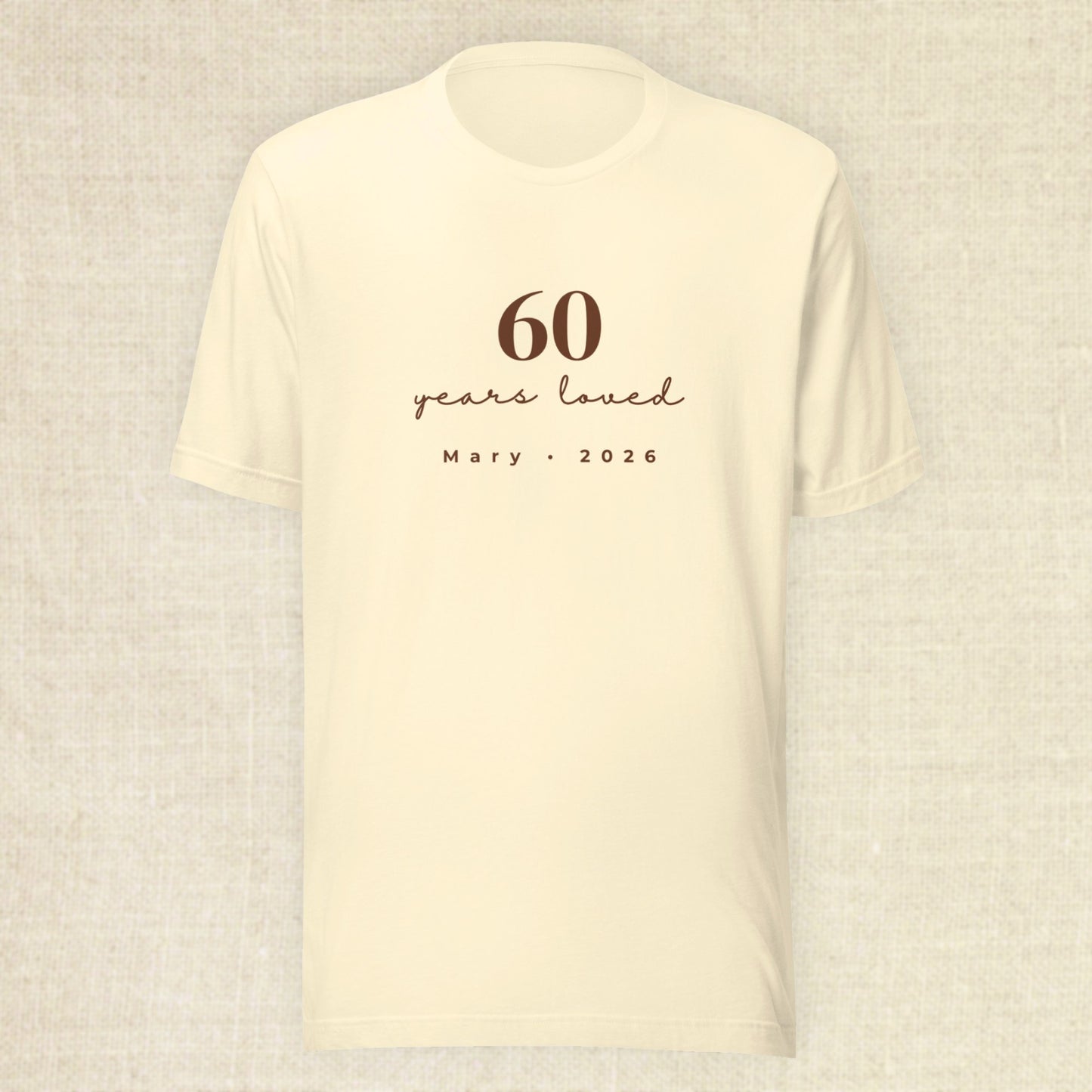 60 Years Loved - Soft Elegance