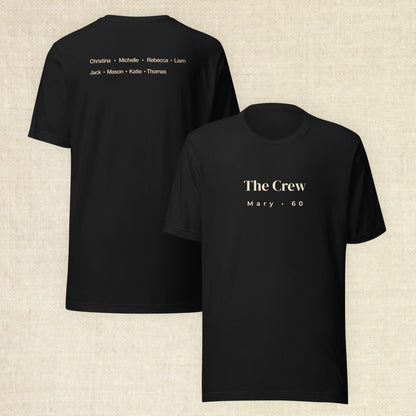60 Years Loved - Crew Black