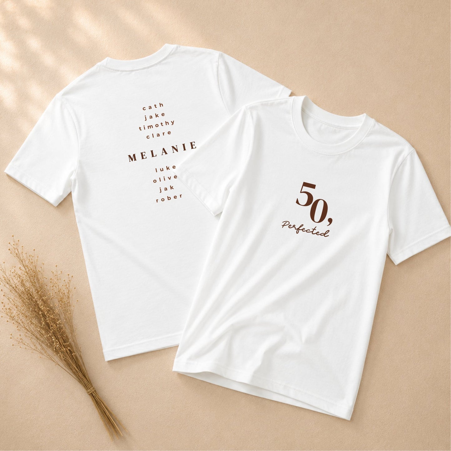 50 Perfected - Celebrant White