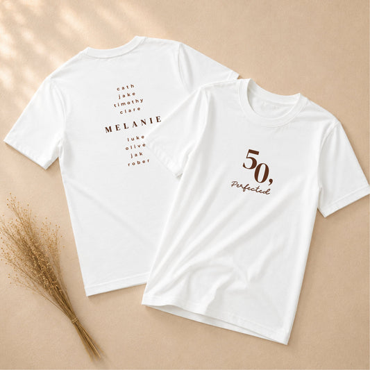50 Perfected - Celebrant White