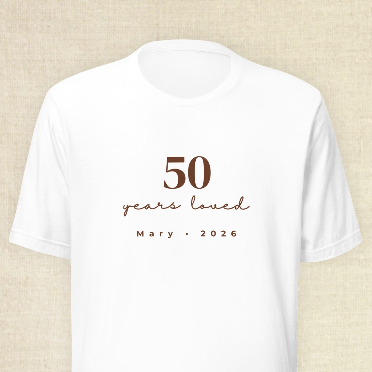 50 Years Loved - Celebrant