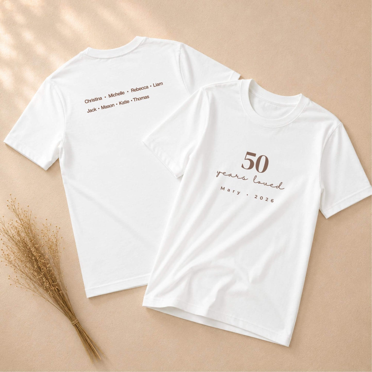 50 Years Loved - Celebrant
