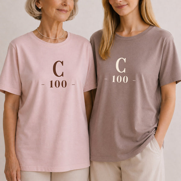 C 100 - Blush & Pebble
