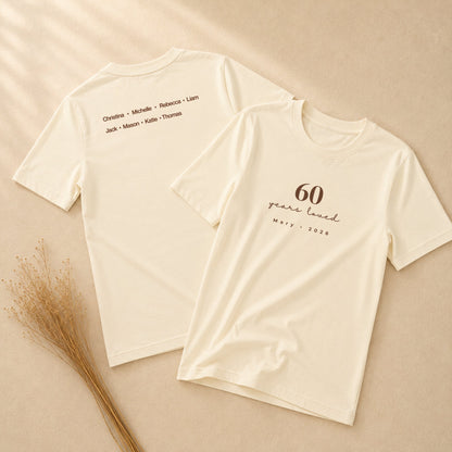 60 Years Loved - Celebrant Natural