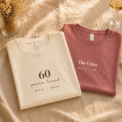 60 Years Loved - Soft Elegance