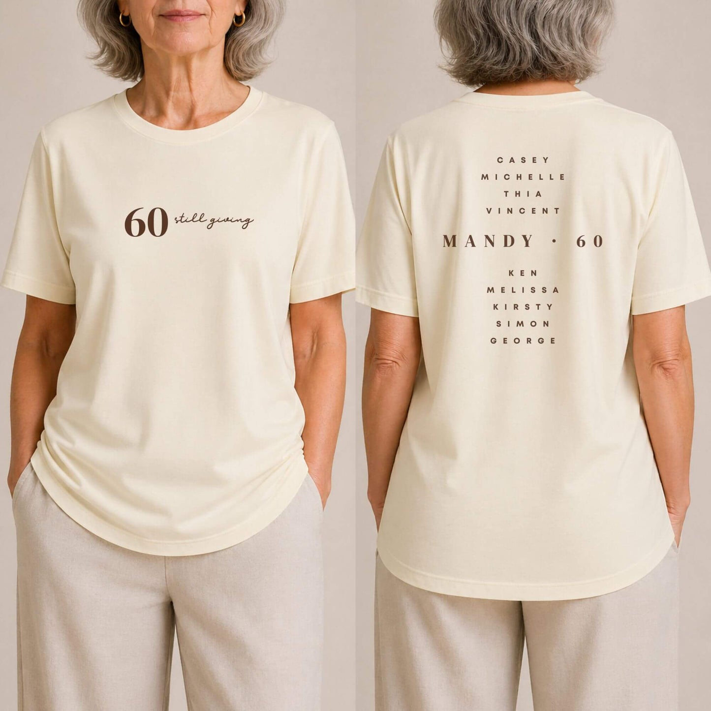 60 Still Giving - Celebrant
