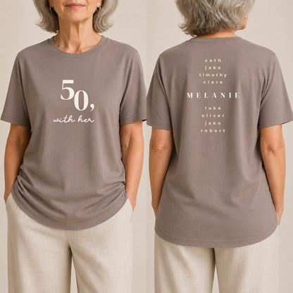 50 With Her - Crew Pebble
