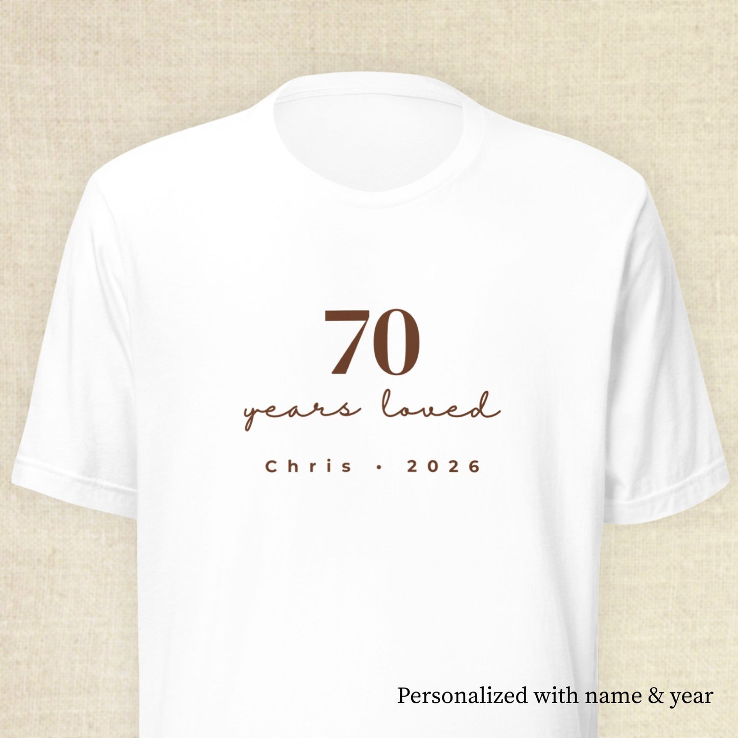 70 Years Loved - Celebrant