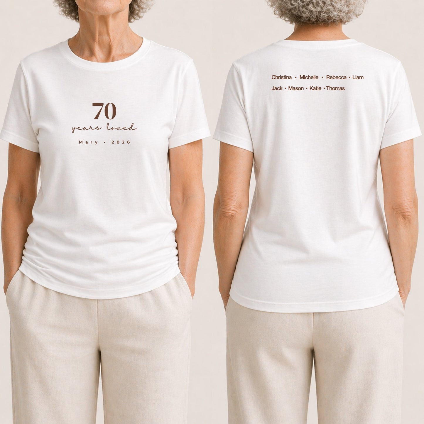 70 Years Loved - Celebrant