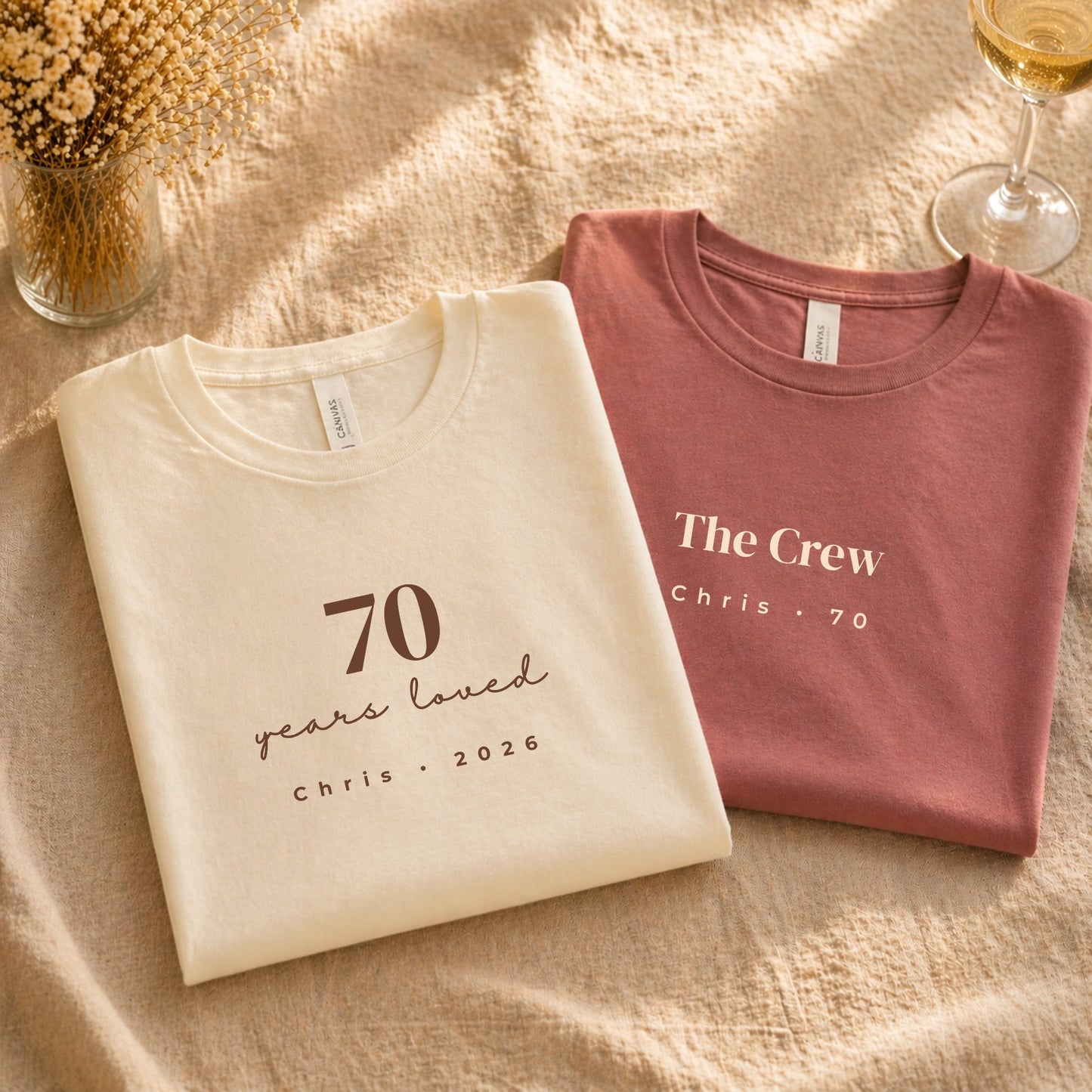 70 Years Loved Set - Soft Elegance