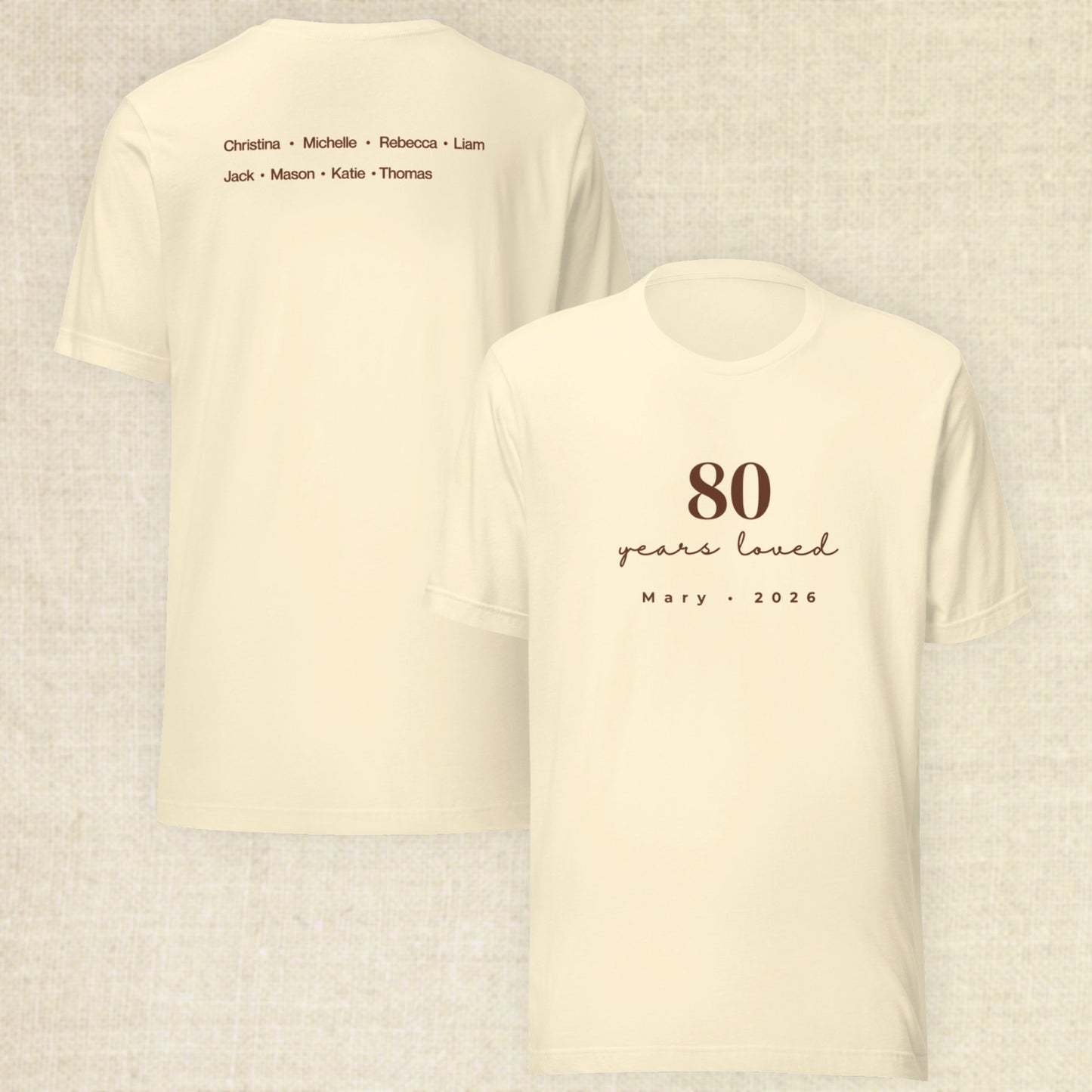 80 Years Loved Set - Soft Elegance