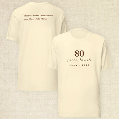 80 Years Loved Set - Soft Elegance