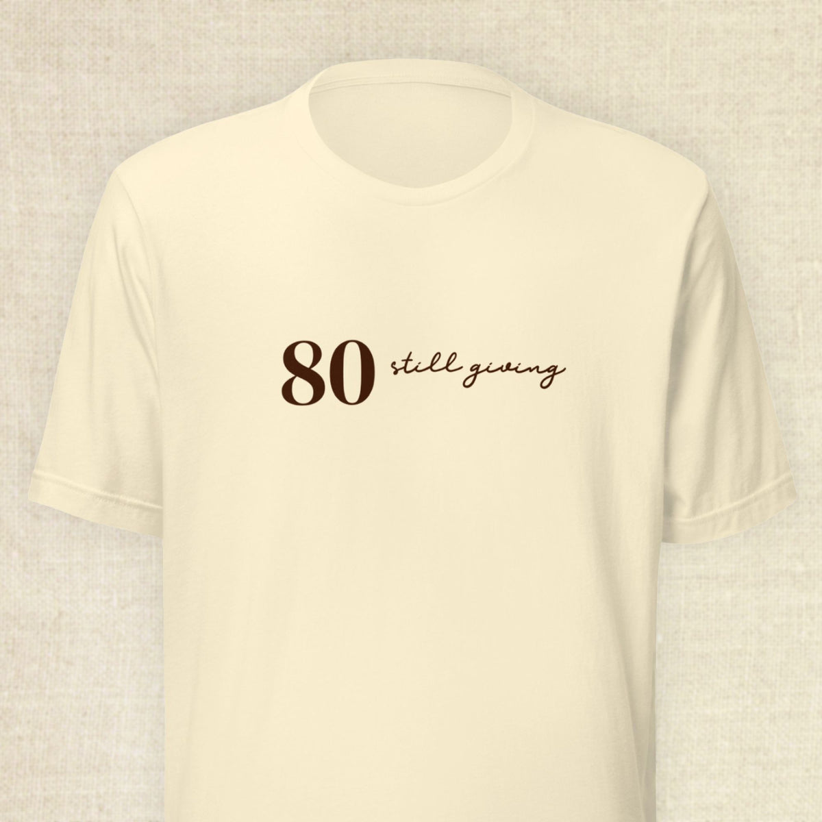 80 Still Giving - Celebrant