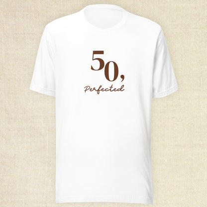 50 Perfected - Celebrant White