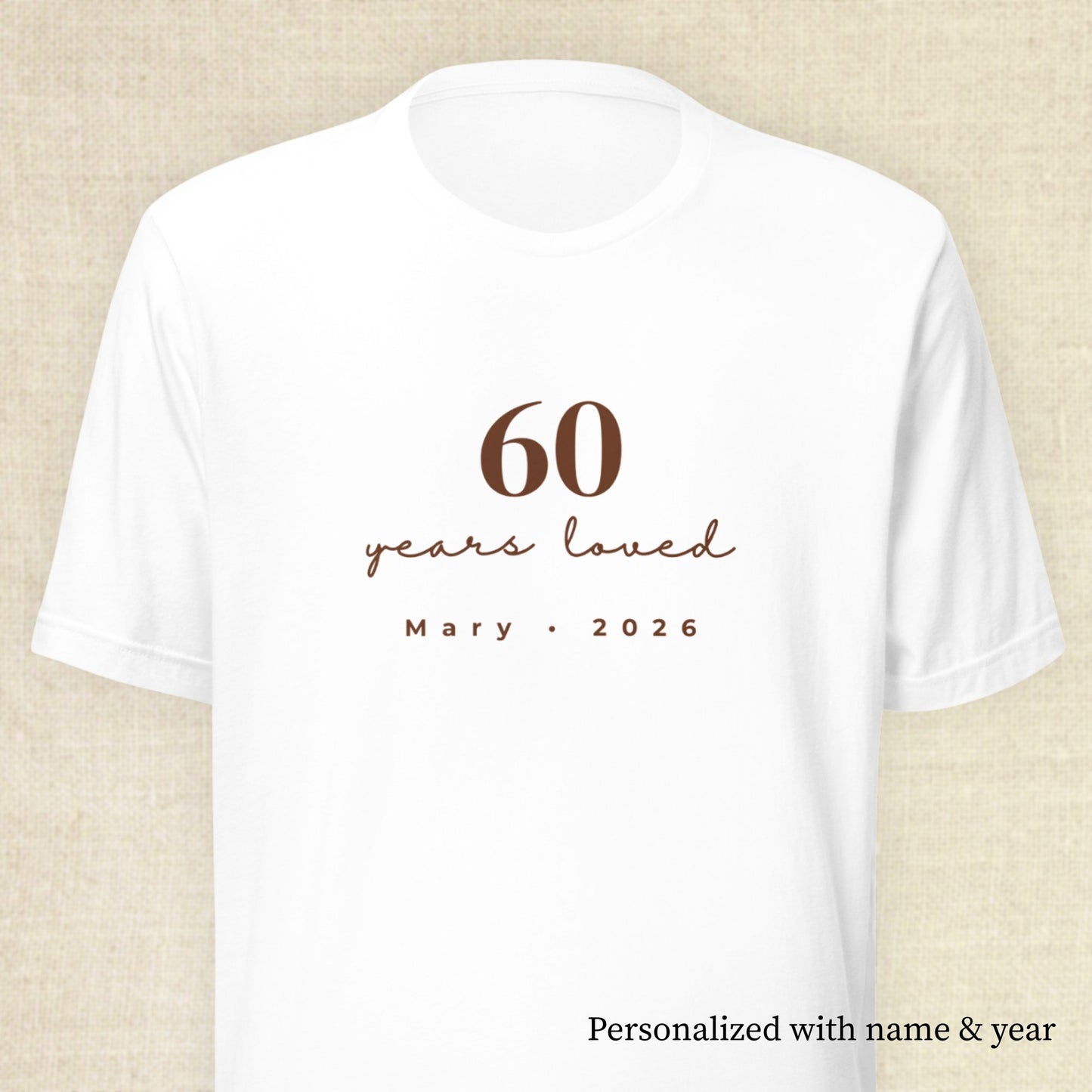 60 Years Loved - Celebrant