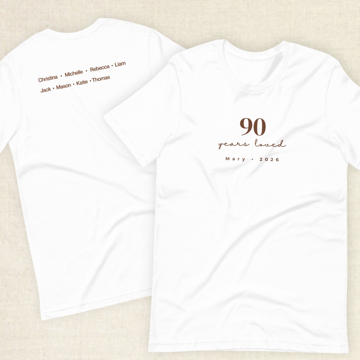 90 Years Loved - Celebrant