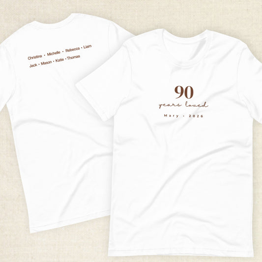 90 Years Loved - Celebrant