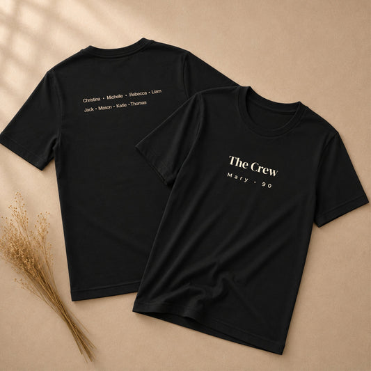 90 Years Loved - Crew Black