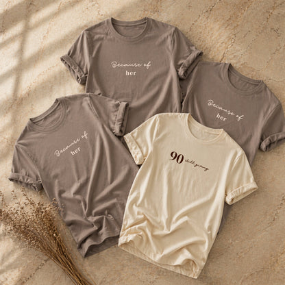 90 Still Giving - Cream & Pebble Set Bundle