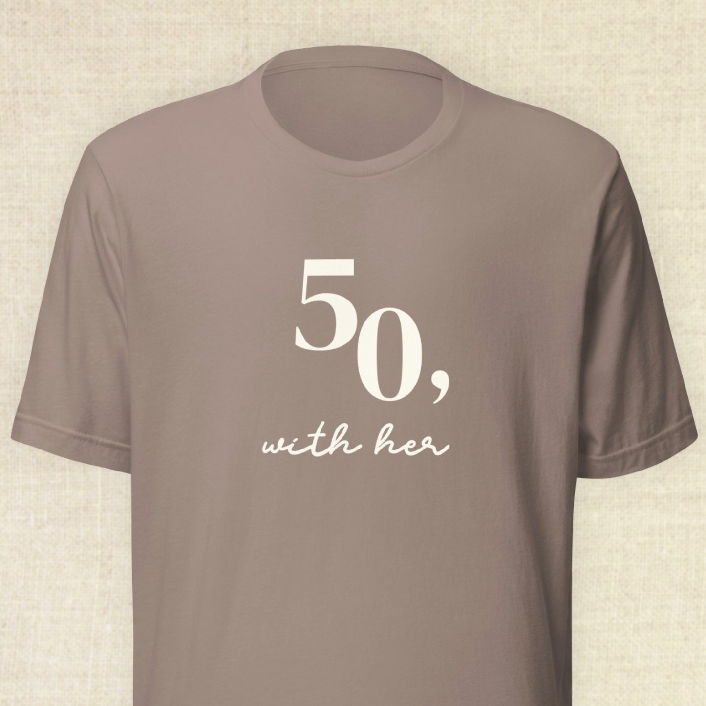 50 With Her - Crew Pebble