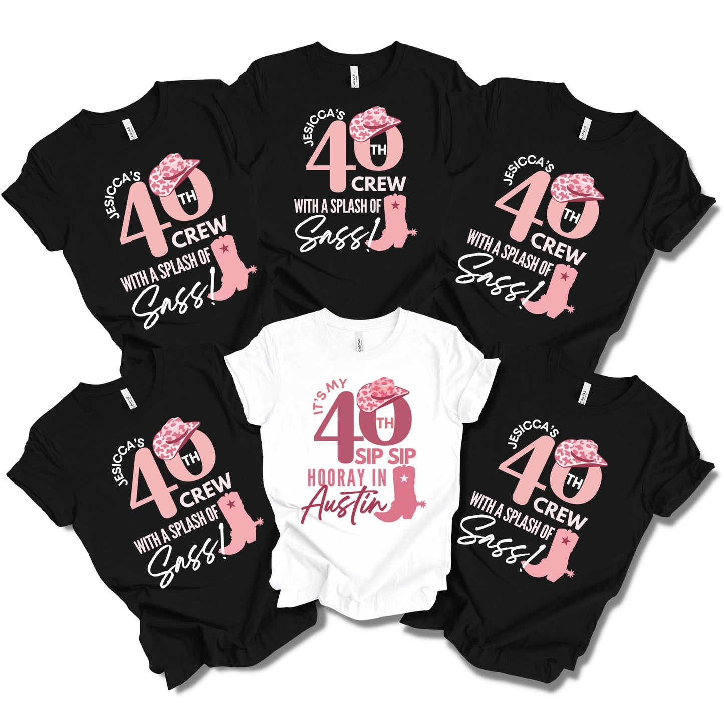 Austin 40th Sip Sip Hooray