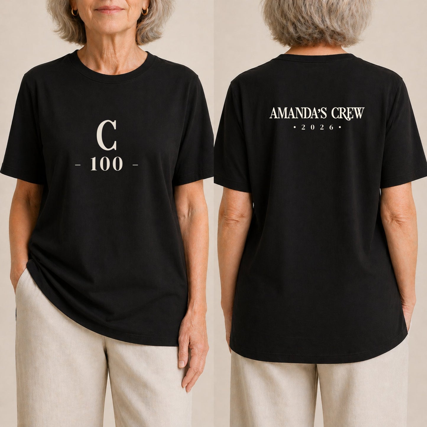 C 100 - Crew Black