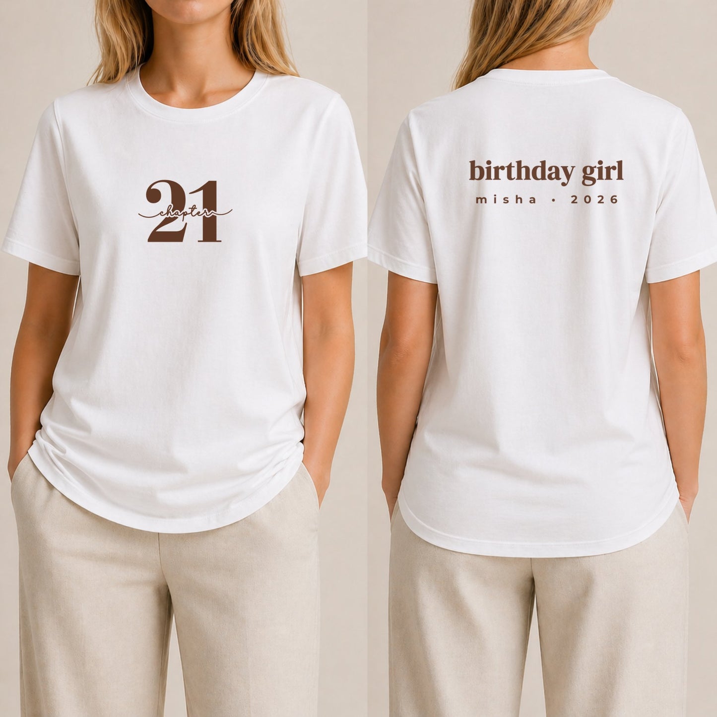 Chapter 21 - Celebrant White Tee