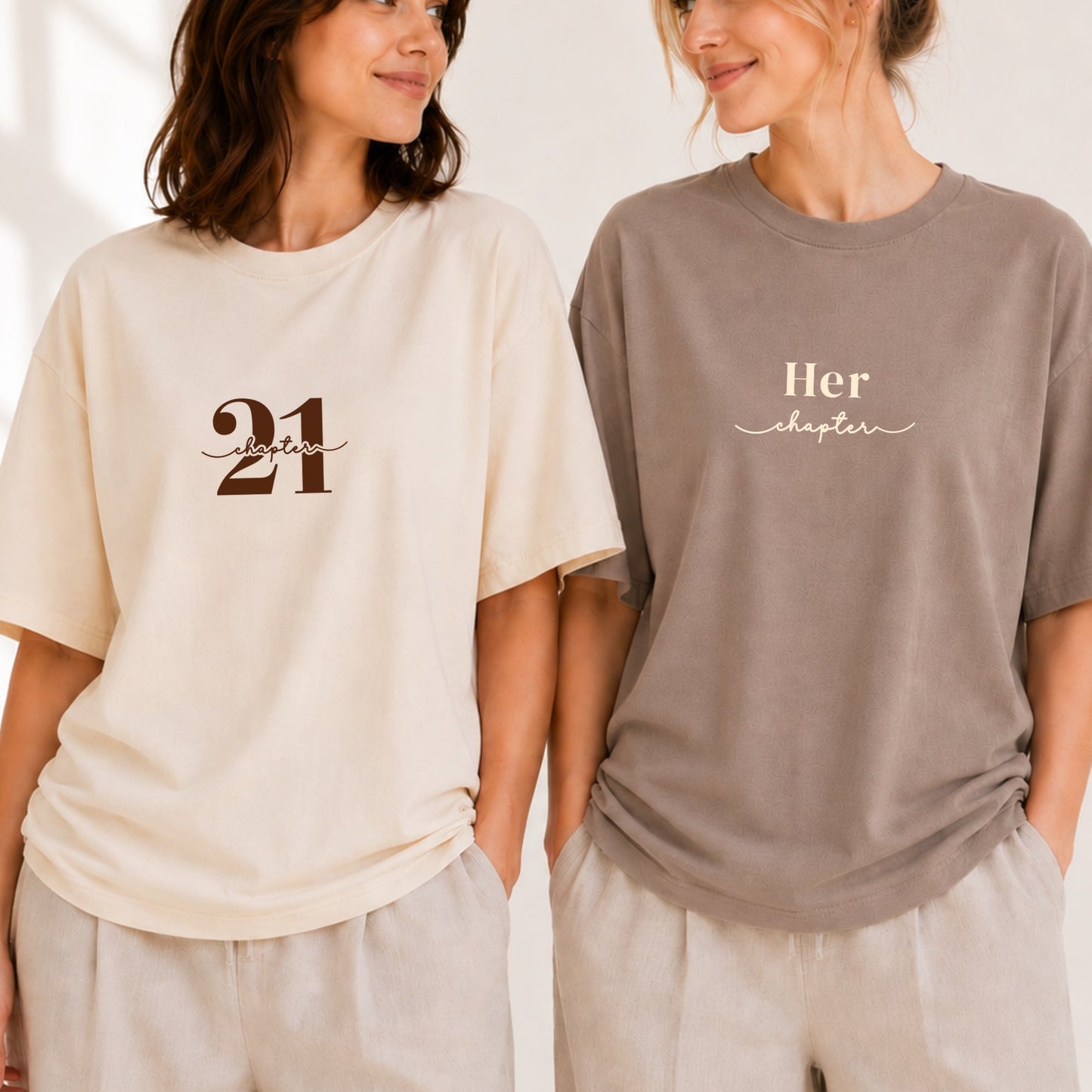 Chapter 21 - Cream & Pebble Set Bundle