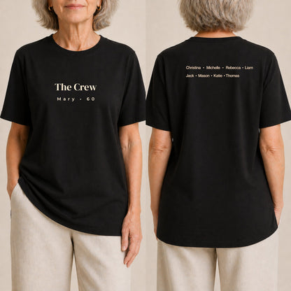 60 Years Loved - Crew Black