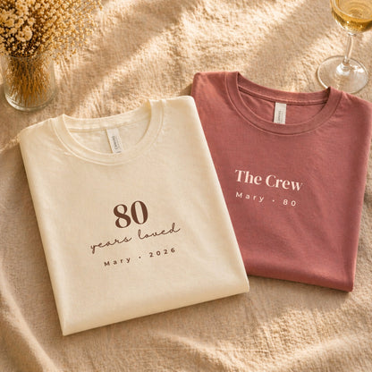 80 Years Loved Set - Soft Elegance
