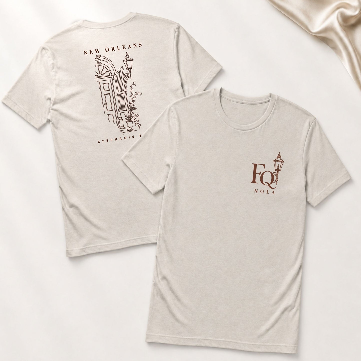 French Quarter Monogram - Celebrant