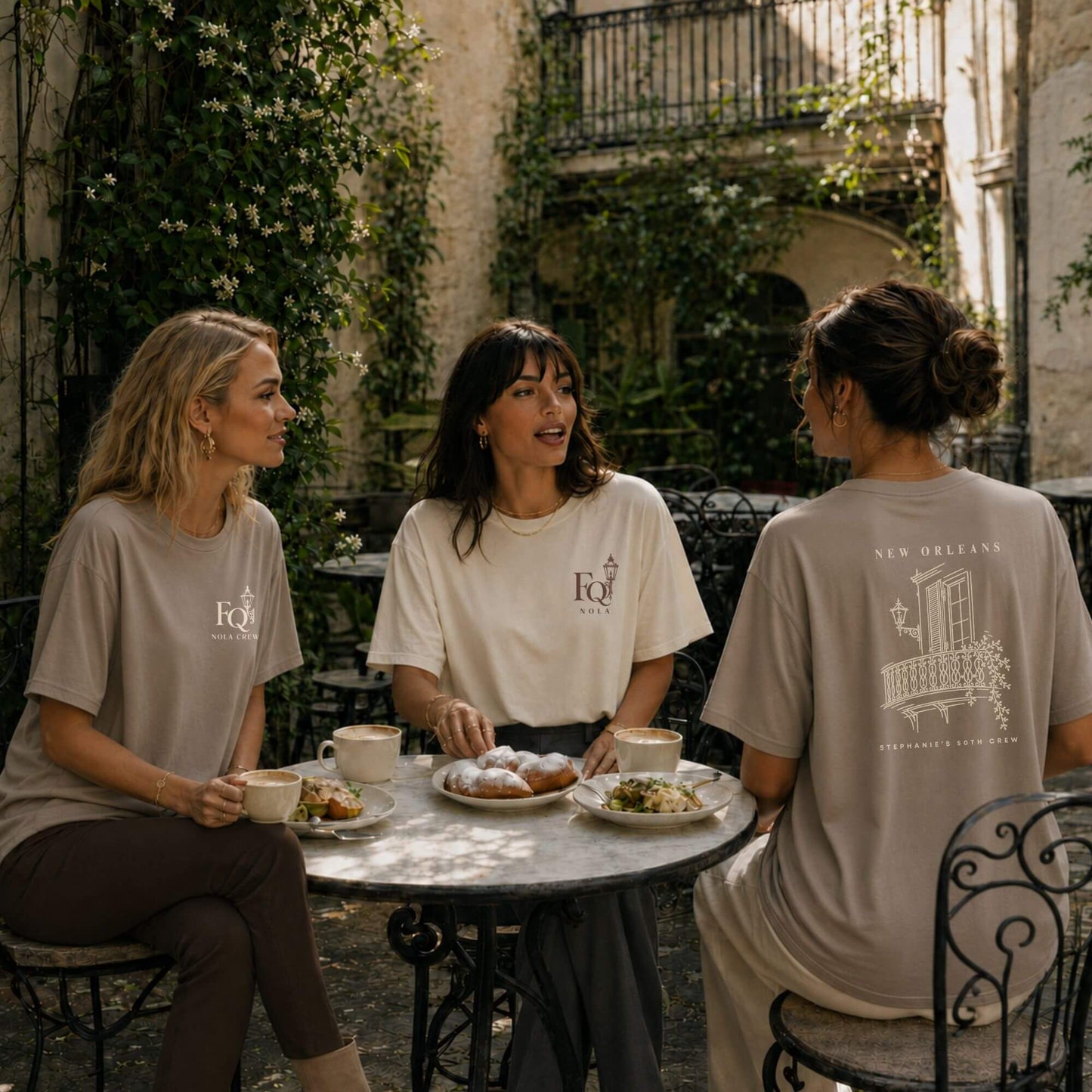 French Quarter Monogram - Crew