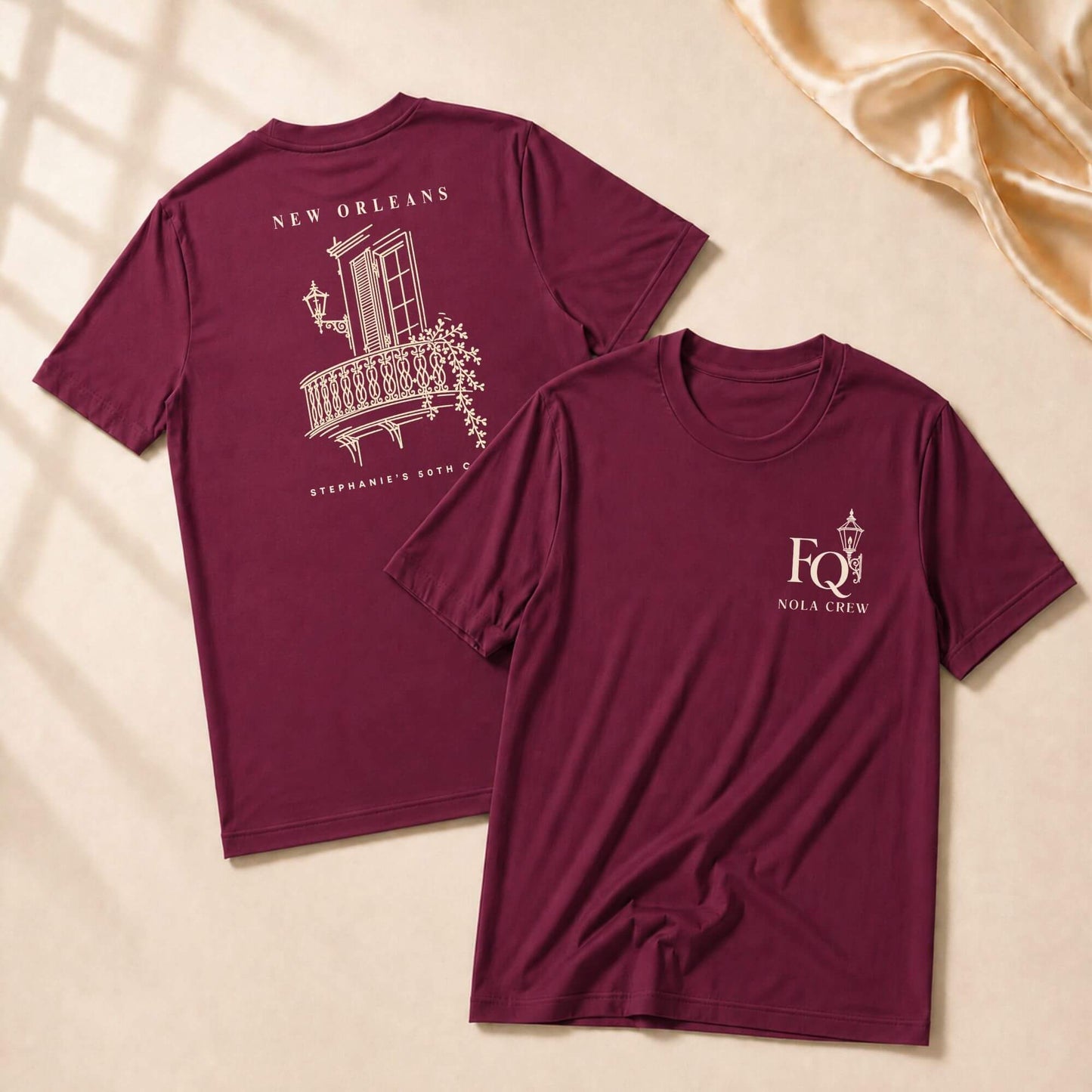 French Quarter Monogram - Crew