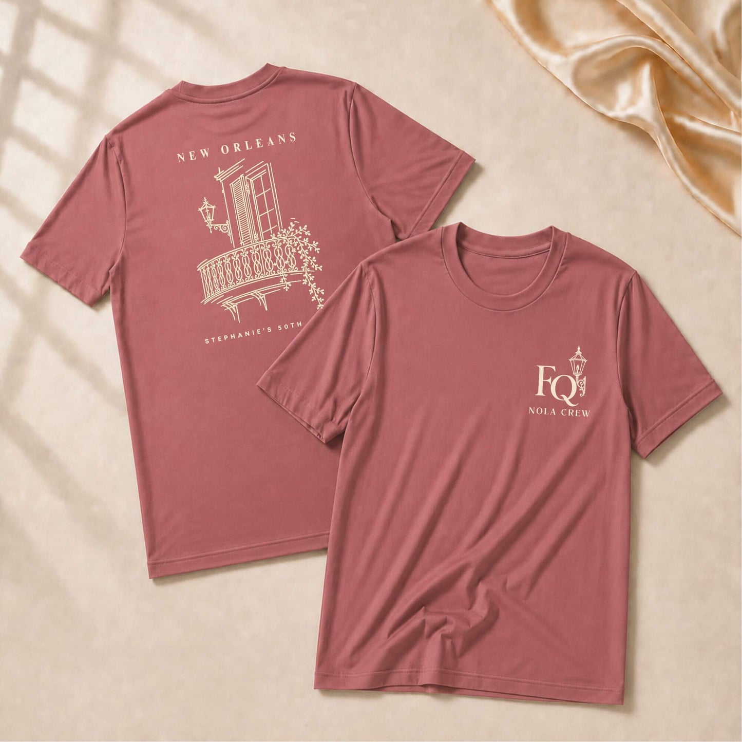 French Quarter Monogram - Crew